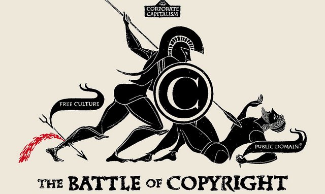 The Battle of Copyright. Used under Creative Commons license.